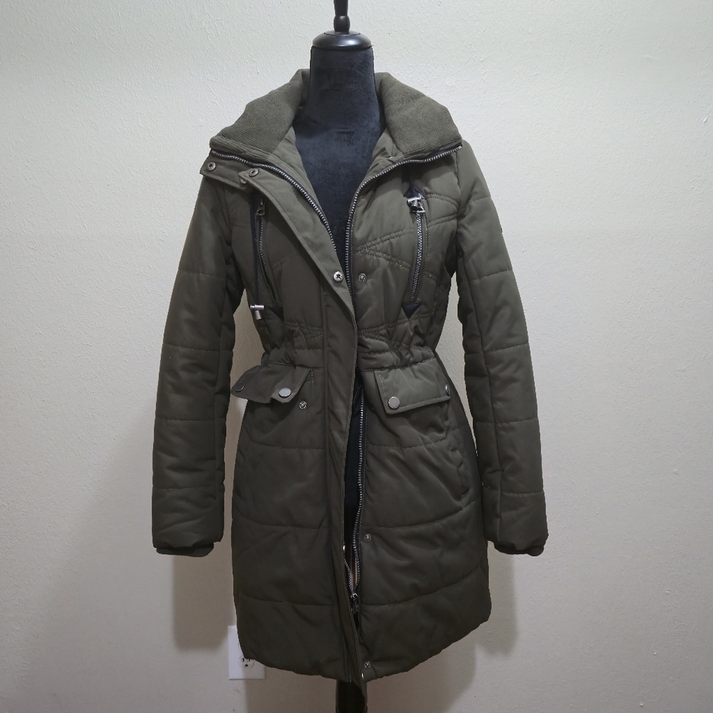 Lucky Brand Long Puffer Jacket